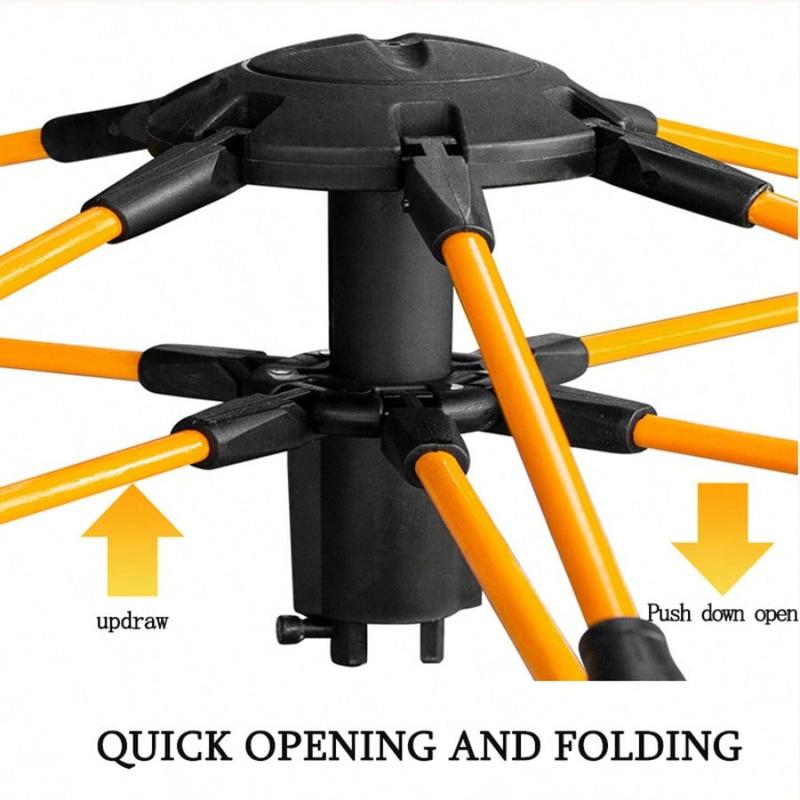 Extra-Large Tent With Mesh Screen, 4-Person (White), Lightweight Family Tent|Quick Setup For Park Picnics