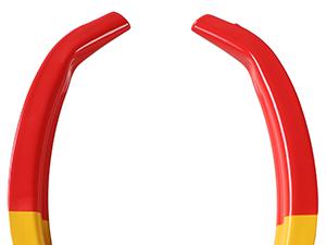 Wheel Lock,1/2 Pack Universal Wheel Clamp Lock,Adjustable Anti Theft Trailer Lock Wheel Clamp,Heavy-duty Steel Tire Lock for ATV RV SUV Car Golf Cart Boats Motorcycles.with 3 Keys