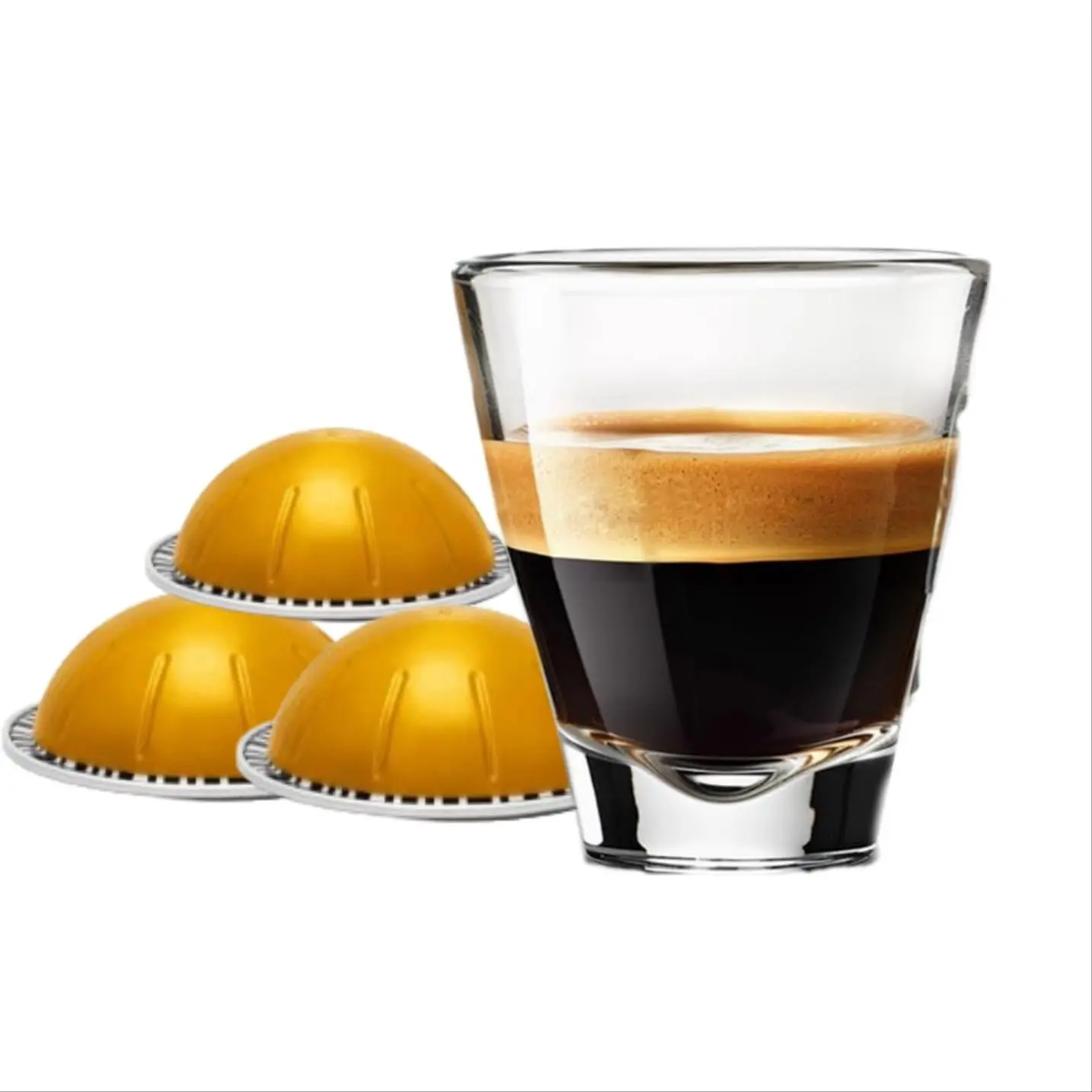 Voltesso, Light and Sweet, 30 Capsules (Pack of 3), Brews 1.35 Ounce, VLine Espresso Capsules