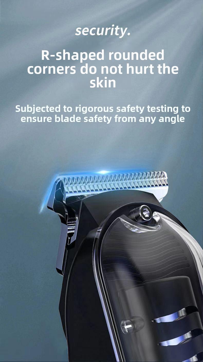 Hair clipper, electric trimmer, hair shaving machine, home-use hair clipper, professional salon-grade, rechargeable, cordless