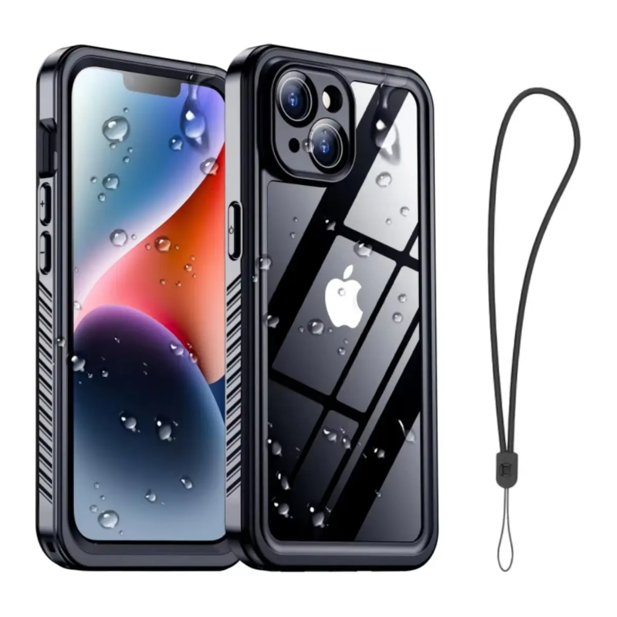 shellbox Professional Waterproof Phone Case for iPhone 14 17 Air 13 15 16 360 Full Coverage Shockproof Dustproof IP68