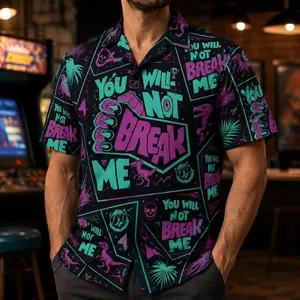 Dungeon Crawler Carl Hawaiian Shirt, You Will Not Break Me Shirt, New Achievement Shirt, Geeky Cat Lover, Dad Achievement Shirt, Bookish
