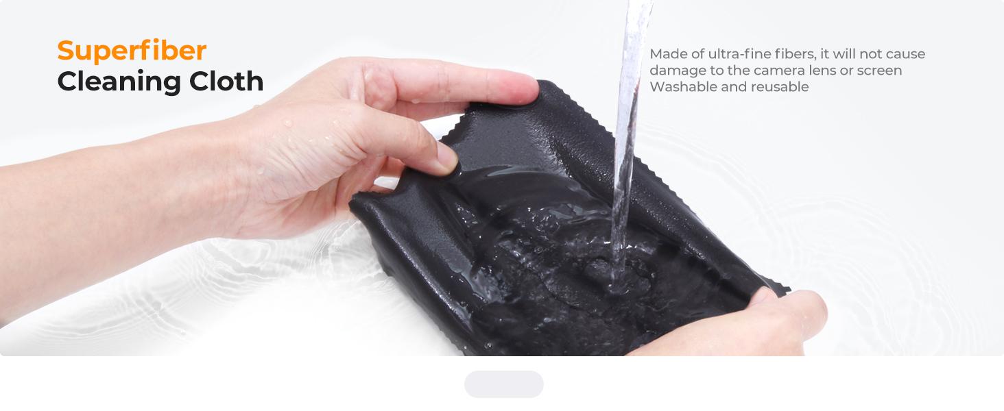 K&F CONCEPT 15-1 Professional Cleaning Kit for DSLR Cameras and Sensitive Electronics, Bundle with Lens Cleaner - Camera Accessories & Photography Accessorie for DSLR Camera Lens Filter Cell Phones