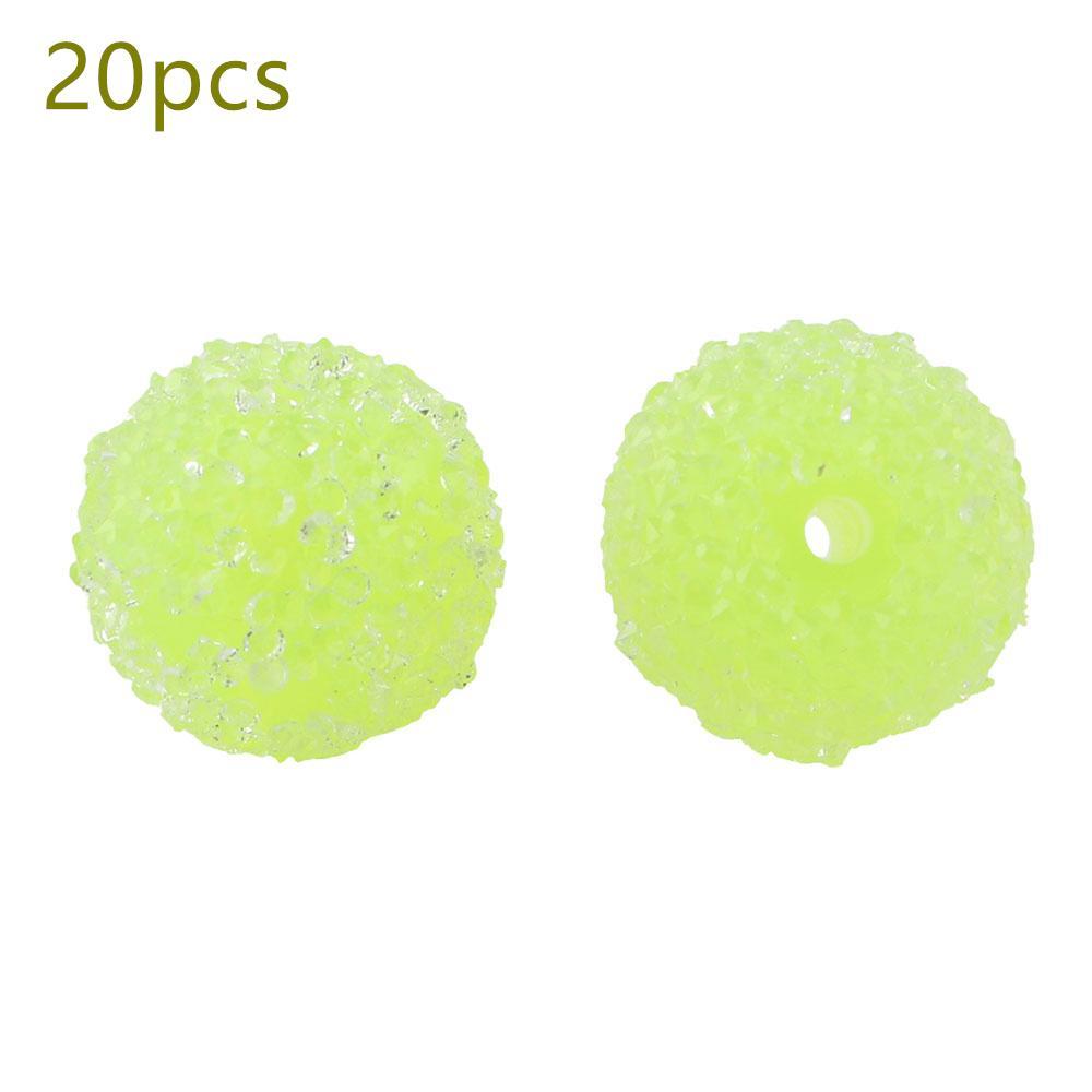 20pcs 18mm Resin Beads Acrylic Round Acrylic Beads Mix Craft Supplies DIY Jewelry Making Bracelet Accessories Fashion Handmade Decorations