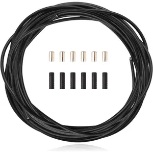 Lined Bicycle Bike Derailleur Shift Cable Housing Cycling Shifter Hose Hydraulic Disc Lined Tube Repair Accessory Kit for Mountain Road Bike DIY Replacement 4mm 3 Meters