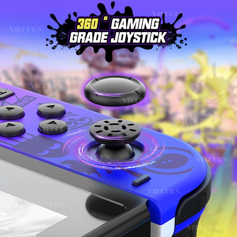 Digital Wireless Controller, BT 5.2 Gamepad for Nintendo Switch/Lite/Oled, Wireless Controller Joystick with Dual Vibration, Gamepad for PC, Joystick Controller Cover, Console Joystick, Wireless Game Controllers, Gaming Items