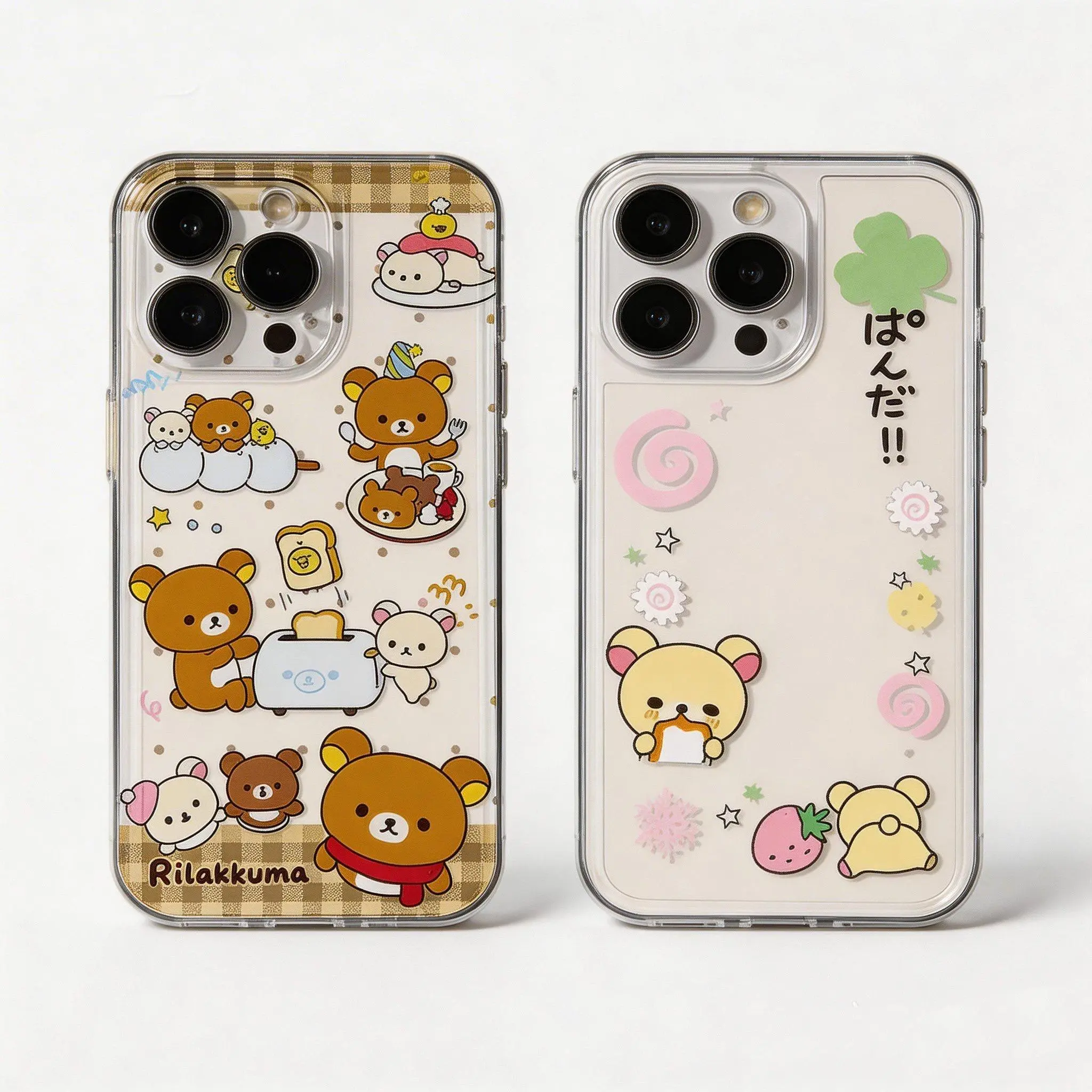 Creative Strawberry Cute Kawaii Bear Phone Case For iPhone 17 16 15 14 13 12 11 Pro Max Plus Air & Samsung Galaxy S26 S25 S24 S23 S22 S21 Ultra Plus FE- Top Fan's Phone Case Cover as Perfect Gift Get Ready for Halloween, Smartphone, Handheld