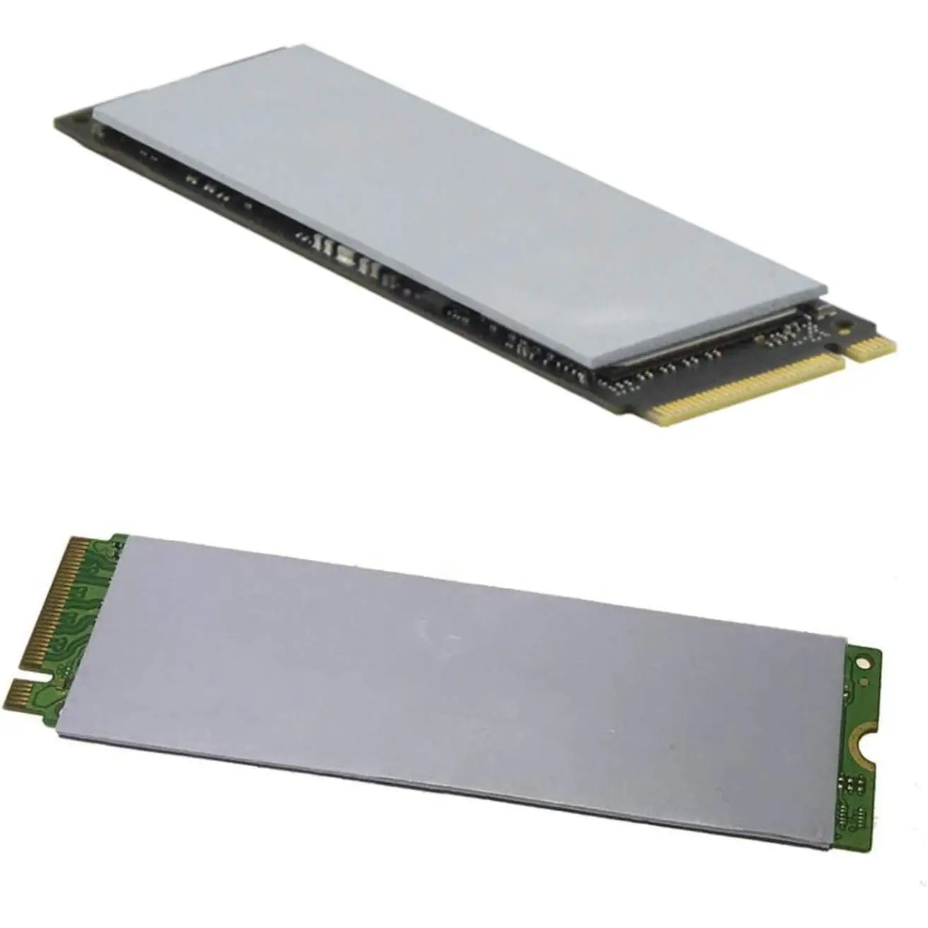 M.2 NVMe Silicone Thermal Pad 3W/mK 70mm x 22mm x 1mm M2 Heatsink Thermal Pad for 2280 SSD 4-Pack