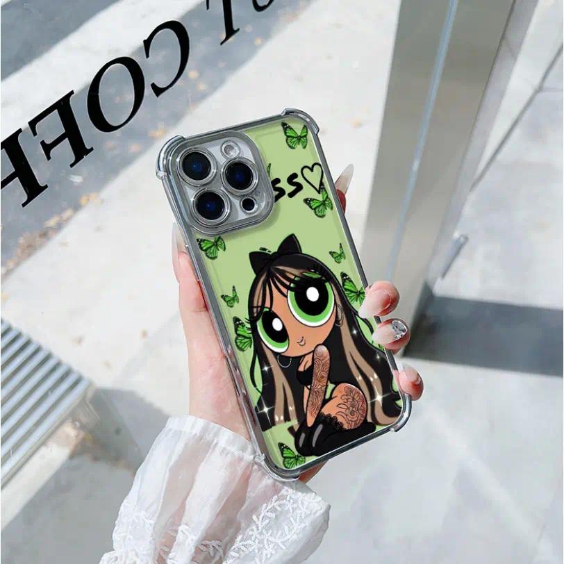Anime P-Powerpuff Y2K G-Girl Fashion Shockproof Phone Case,For iPhone 17 Air 16 15 14 13 12 11 Pro Max Plus Samsung S26 S25 S24 S23 S22 Plus Ultra Multiple Options Available Holiday Gifts and Fashion Items