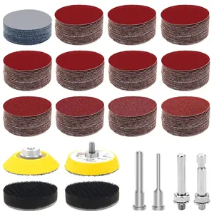 240+8 Pcs Sanding Discs Pad Kit, 2 Inch   Sanding Disc Sander Attachment for Drill Sanding Attachment Rotary Sander Pads Include 60-3000 Grit