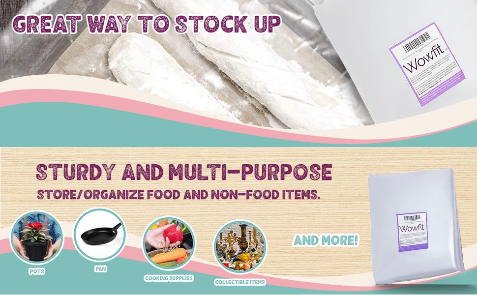 10 CT 21x31 Inches Clear Plastic Flat Poly Bags, 1.6 Mil Thickness – Food-Grade, Multi-Purpose Bags for Proofing Bread, Baguettes, Pastries, Drawings, Cardboard Poster Storage, and More