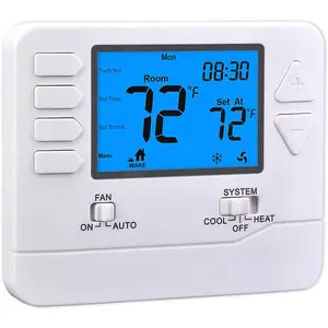 5-1-1 Day Programmable Thermostat for Home, Fits 1 Heat/1 Cool Conventional Single-Stage Systems