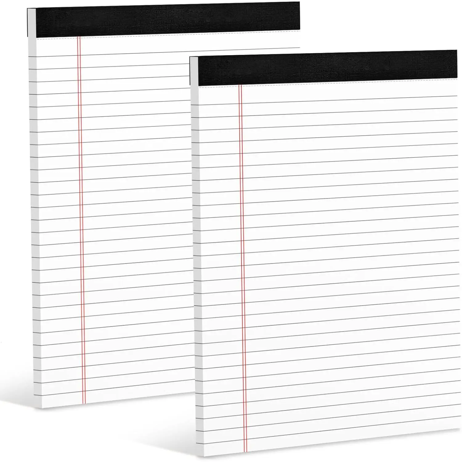 8.5 x 11 White Note Pads 8.5 x 11 In 2 Pack Notepads 8.5 x 11 Writing Pads of Paper 8.5 x 11 Legal Notepads Wide Ruled White Lined Paper Pads 8.5 x 11 30 Sheets Per Legal Note Pads 8.5 x 11
