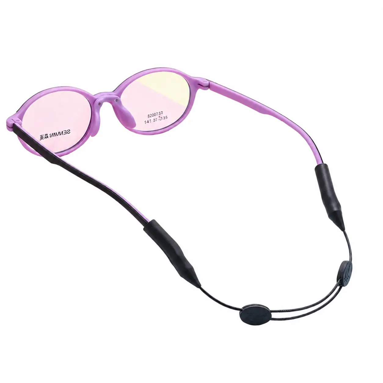 Retractable Anti-Slip Sports Eyewear Retention Strap with Adjustable Length for Adults and Kids – Secure Fit for Basketball, Running, Cycling, and Other High-Movement Activities