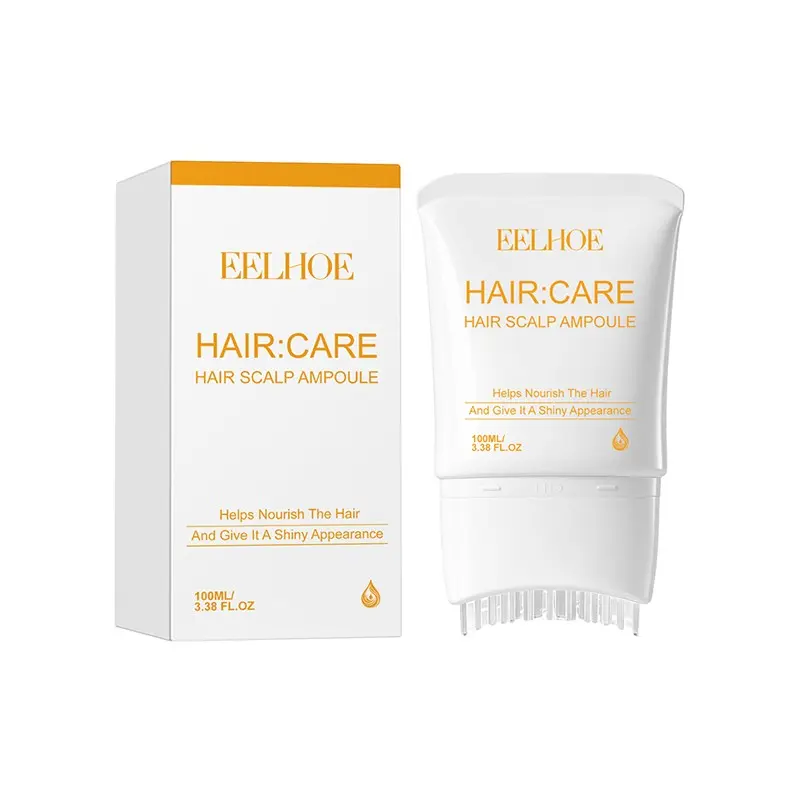 Hair Care Essence Liquid, Massage Scalp Nourishment, Refreshing Smooth Hair, Shiny Glossy Hair Essence, Essential Hair Treatment
