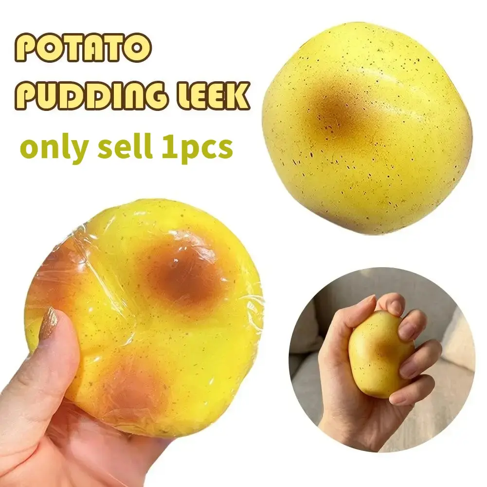 Cute Fluid Potato Squeeze Stress Relief Toy, Slow Rebound Water Feel, Adult and Kids Relaxation Gift, Southern Small Potato, Fidgets Squishies