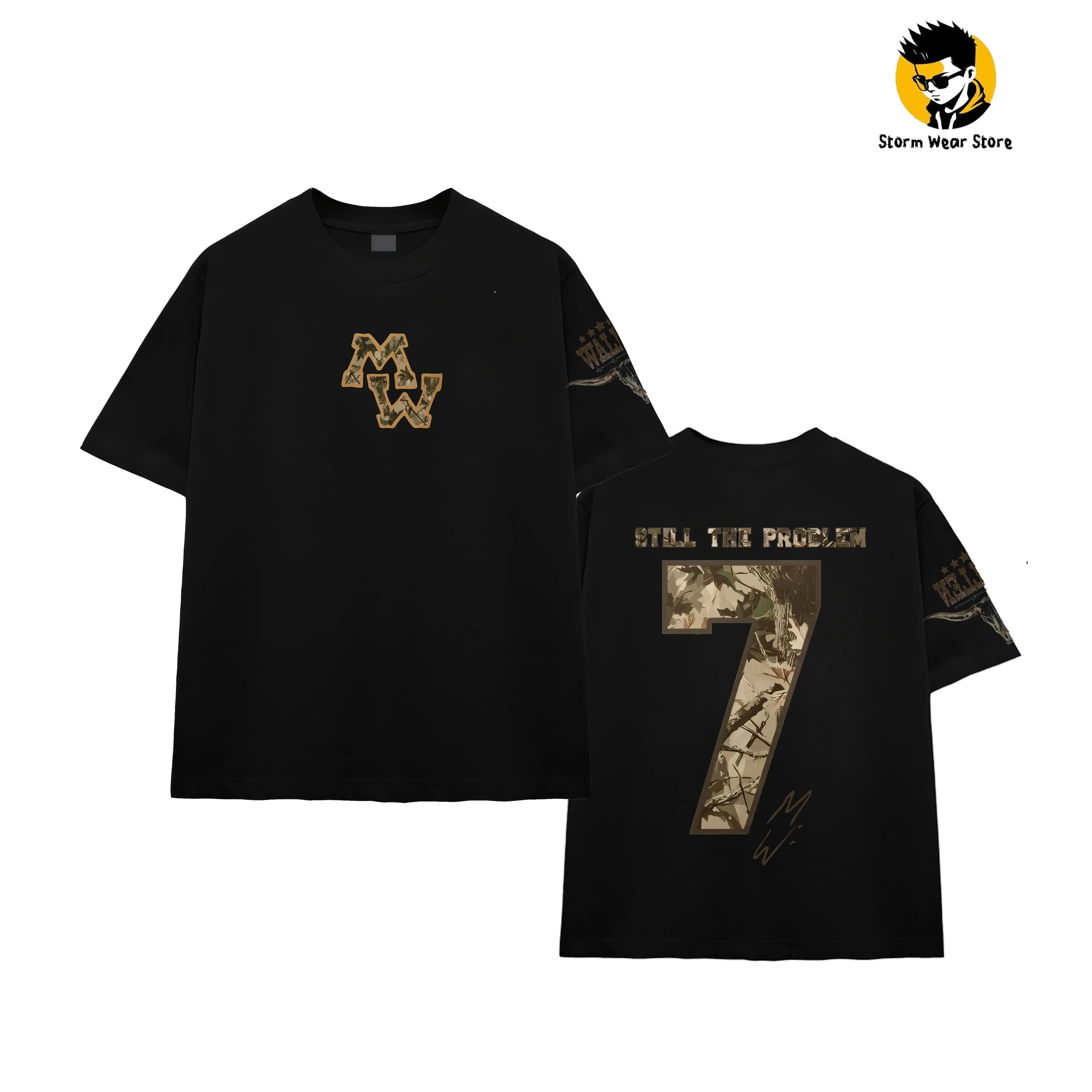 Western Morgan Camo Country T-shirt, Vintage Country Music Shirt, Tour 2026 Fan Gift, Still The Problem Tour 2026 Short Sleeve Shirt, MW Fan Merch