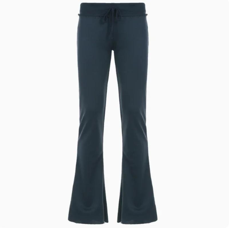 Sports suit Women Drawstring Ribbons 2 Piece Set Long Sleeve Zipup Hooded Sweatshirts Tops + Flare Pants Fashion Casual Tracksuits Summer Athletic Wear