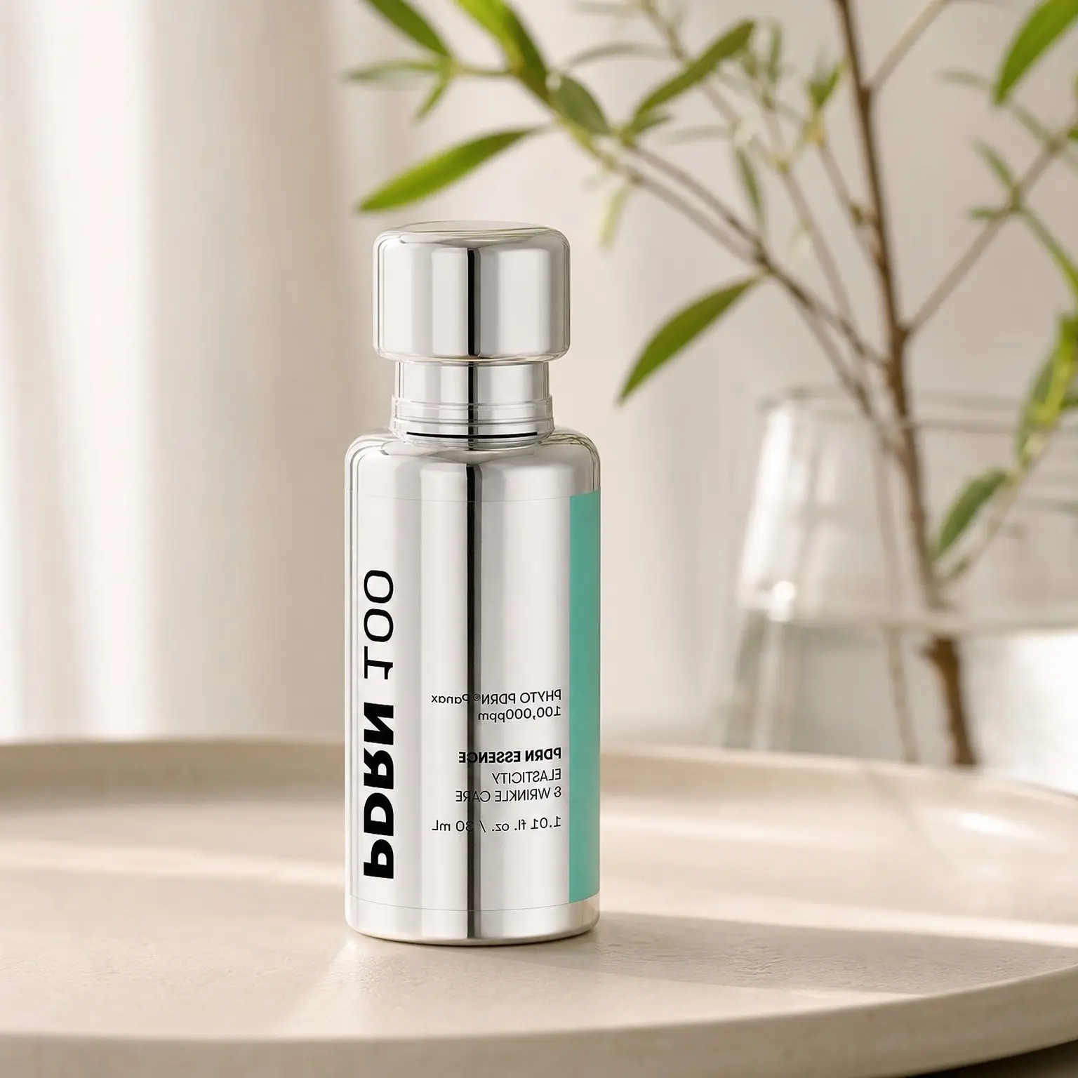 PDRN 100 Essence Intensive Glow Serum, 1.01 fl oz - 100,000ppm Vegan PDRN, Skin Restoration & Plumping, Hydrating & Moisturizing, Firming, Fine LinesGift