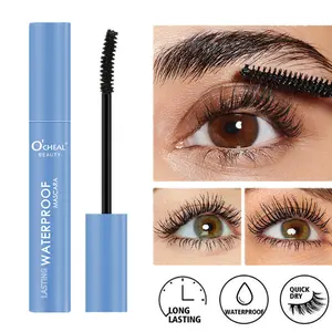 Waterproof Lengthening Mascara| Long Lasting Quick Dry Voluminous Eyelash Makeup, Smudge Proof No Clump Eye Cosmetic