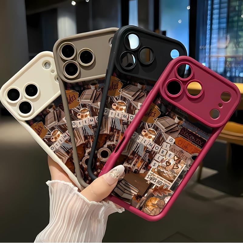 G-Gilmore Girls aesthetic Soft&Flexible TPU Silicone Phone Case For iPhone 17 Pro Max AIR 16 15 14 13 12 11 Plus XSMAX Cases Durable|Shockproof|Full Camera Protection|Anti-Scratch|Anti-Fingerprint|Slim Fit|Gift For Girlfriend/Men/Women