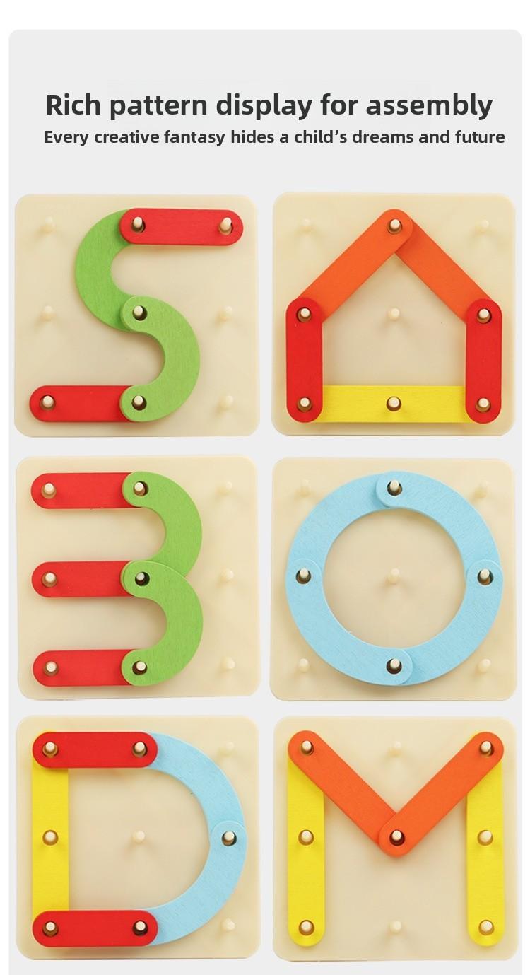 Kids Montessori Geometric Puzzle Shape Sorters Educational Wooden Toys for 3+ Years Old White Elephant Gift Holiday Gifts with Music Bags Diamond Box Series