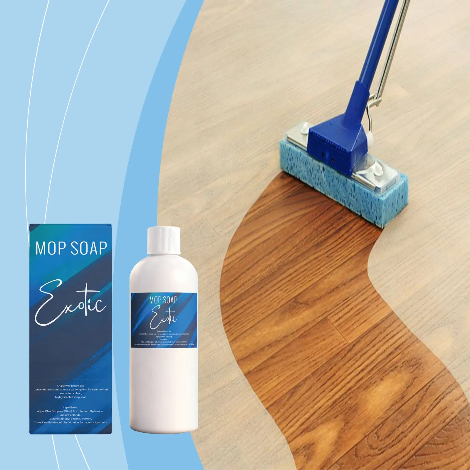 Tile Floor Cleaner Spray, Daily Use Tile Cleaning Solution, Brightening & Fresh Scent, Ideal for Home Floors, Easy Maintenance
