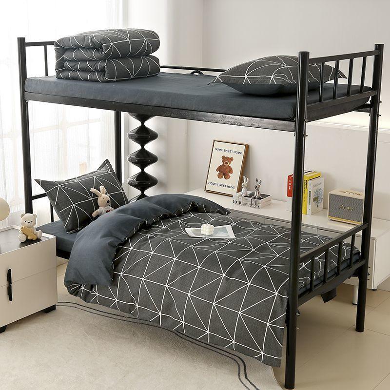 Dormitory Bed Single Three Piece Set College Student Bedding Complete Quilt Cover Full Set