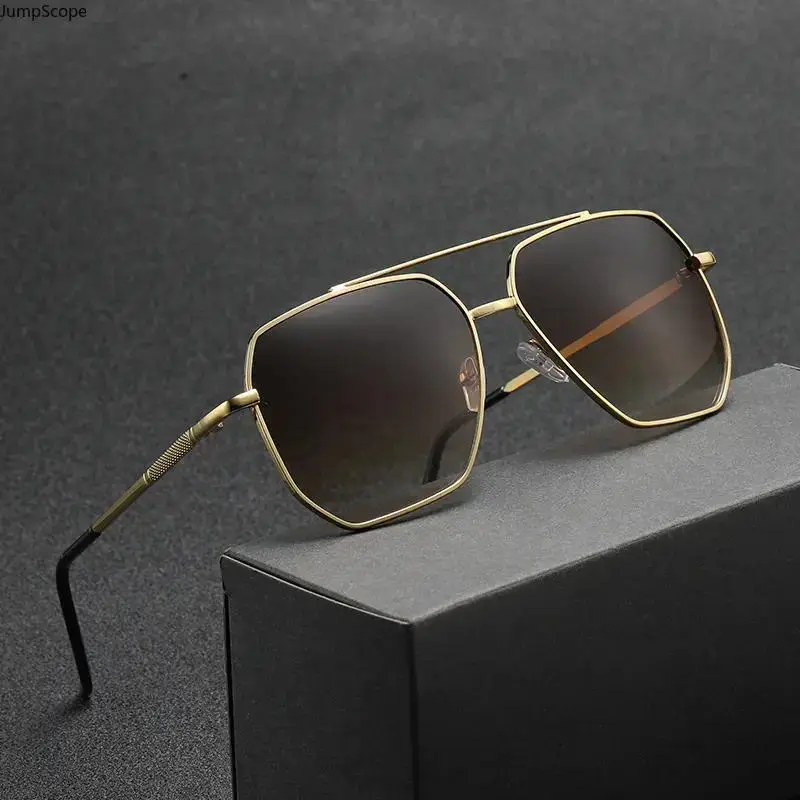 Single Pair Classic Pilot Sunglasses Unisex For Women Men, Full Rim Metal Frame Nylon Mirrored UV400 Protection Shades, Lightweight Retro Aviation Eyewear Anti-UV Fashion Driving Daily Leisure Accessory