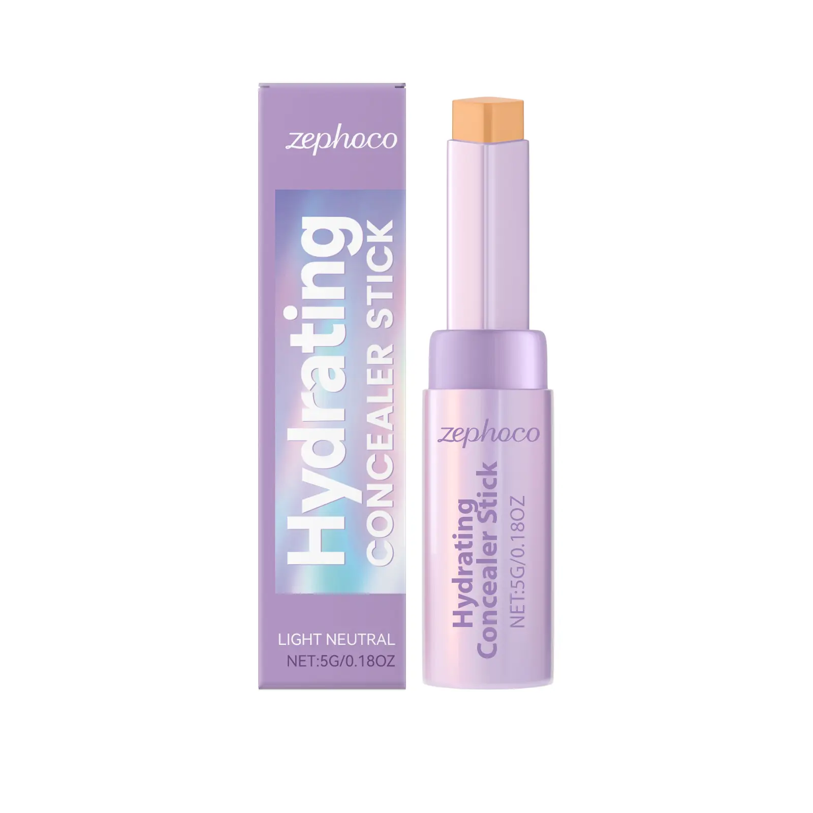 zephoco Contouring Concealer Stick (Natural Color) Natural Color Daily Portable Facial Smooth Nose Contour Three-Dimensional Concealer Stick
