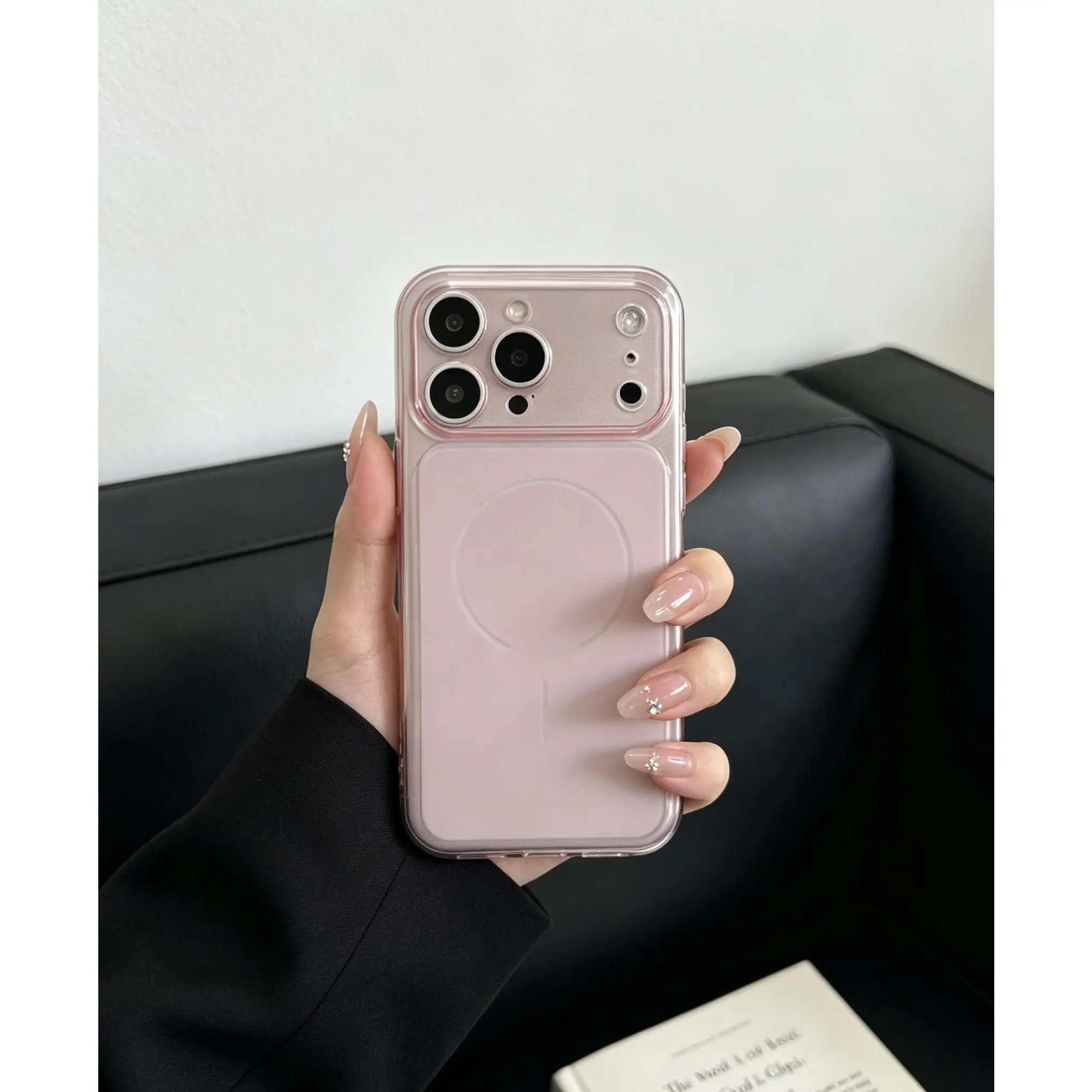 DarlingCase Solid Color Raised Camera Protector Clear TPU Case for iPhone 16/15/14/13/12/11 Pro Max Plus, Shockproof Full Body Summer Back To School Gift for Women Men Teens