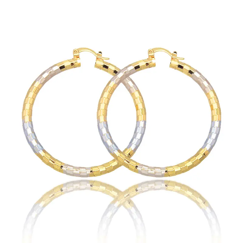 Minimalist Twisted Hoop Earrings - Hypoallergenic Metal Alloy Earrings for Daily Commute, Office