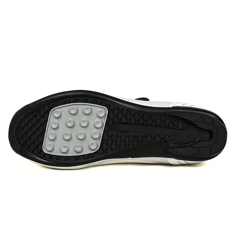 Sneakers, Rubber Sole Clip-less Universal Cycling Shoes for Men and Women, Non-locking Hard Sole Bike Shoes with Boost