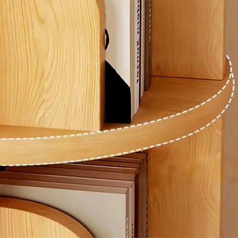 5 Tier Rotating Bookshelf, 360° Display Round Spinning Bookshelf, Space-Saving, Small Space Rotating Bookshelf Tower for Bedroom, Living Room, Home, Office 5 Tier Rotating Bookshelf, 360° Display Round Spinning Bookshelf, Space-Saving, Small Space Rotating Bookshelf Tower for Bedroom, Living Room, Home, Office