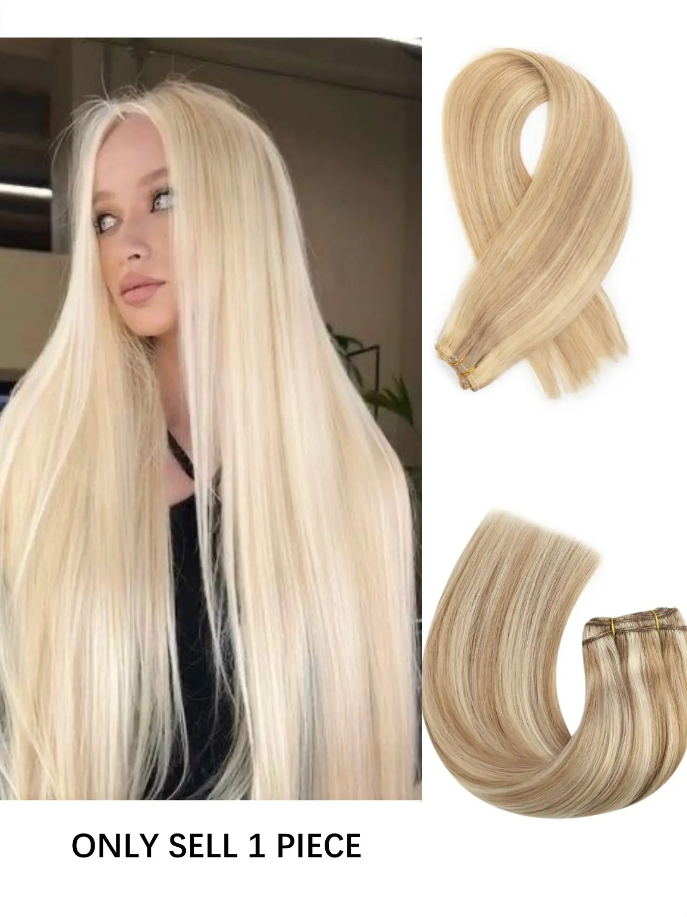 Mixed Color Human Hair Braided Wig Extensions, High-Quality Double Track Braids, 12-22 Inches, Sew-In Hairpieces, 50g Per Strand