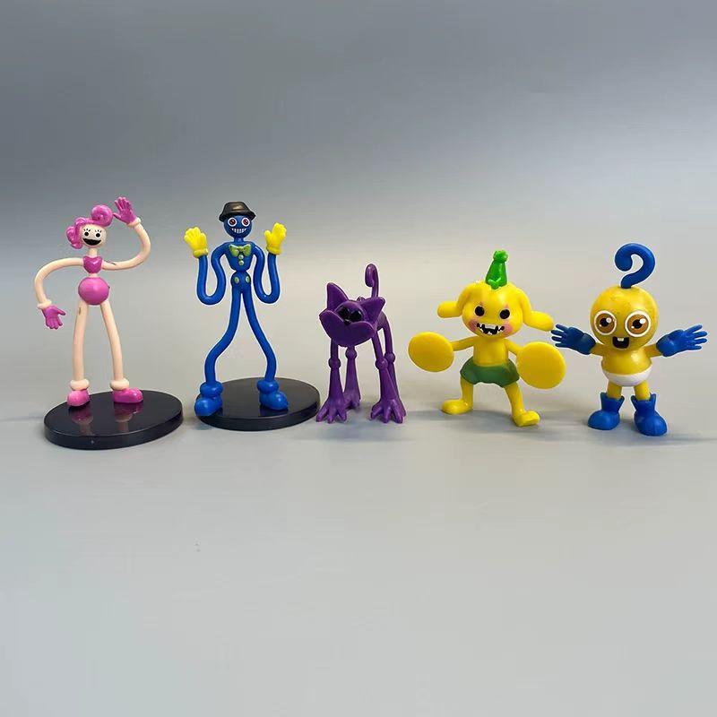 Cross-border explosion 14 Poppy's game time Q version figure doll peripheral doll model car ornament