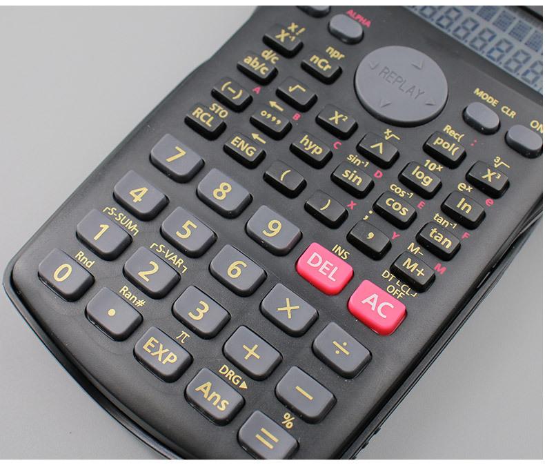 Calculator for students, exam-specific, multifunctional electronic function calculator, scientific calculator