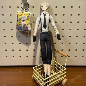 28cm Wire Doll Bungo Stray Dogs Plush Doll Dazai Osamu Stuffed Abstract Joint Flexible Room Nakahara Chuuya Plush Toys Gift