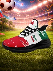 COOLCUSTOMIZE Men's MX Vibrant Color Splash Art,  Sport Sneakers, Plus Size  Breathable Lightweight Casual Trainers for All Weather