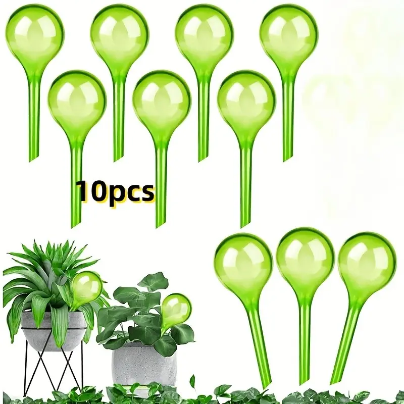 Self-Watering Plant Balls, Drip Irrigation System, Automatic Irrigation Equipment, Automatic Watering Device, Plant Watering Devices, Indoor/outdoor Use, Low-Maintenance, 13cm Tall