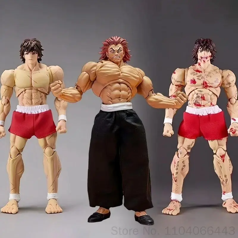 Storm Toys Action Figure 1/12 St Series Yujiro Hanma Baki Full Articulated Collectible Figurine For Adult Collection Display
