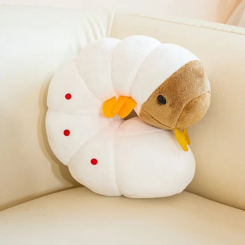 Realistic Scarab Beetle Larva Plush Toy, Ultra Soft Stuffed Animal Doll, Huggable Stuffed Animal, Perfect Gift for Holidays and Birthdays, Ideal for Young Adults' Home Decor