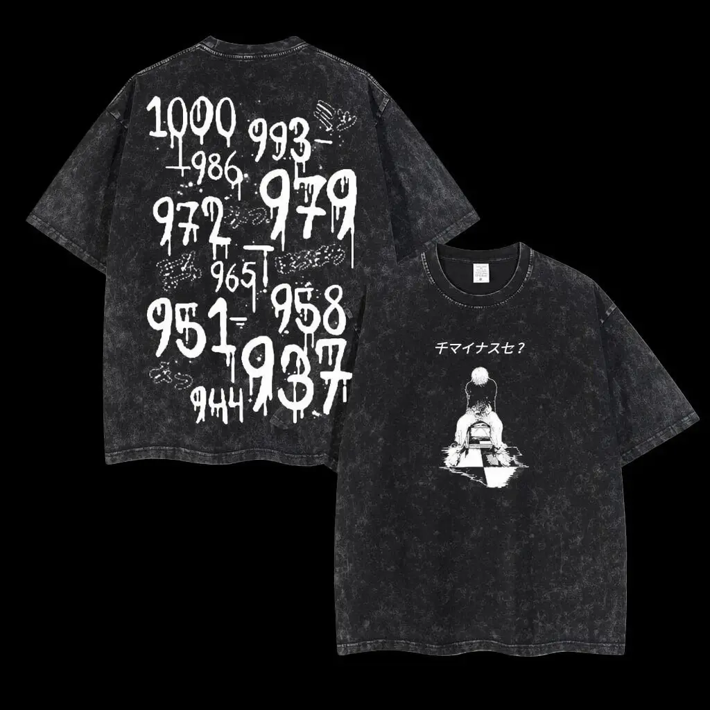 valentine shirts [FS] Retro Vintage Limited Haise Sasaki Kaneki Ken Tokyo Ghoul Anime Double Printed Washed Tee Unisex Oversize Anime Manga Acid Washed Lightweight Cotton T-Shirt Gift For Anime Fan Lover