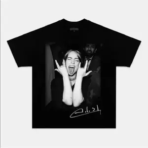 🎤🔥[100% cotton] Youth & Adult BILLIE 1.0 TEE Retro 90s Rap Graphic Shirt Vintage Y2K Billie Merch Unisex Hip Hop T Shirt Throwback Rap Tee Cotton Streetwear Top Meme Shirt Concert Outfit Gift for Music Fans Menswear Womenswear🔥🎤