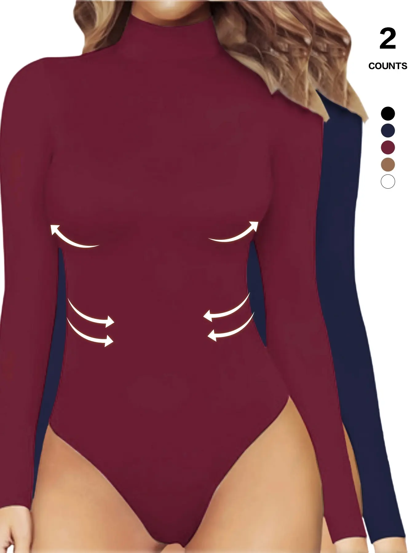 Burgundy + Dark Blue