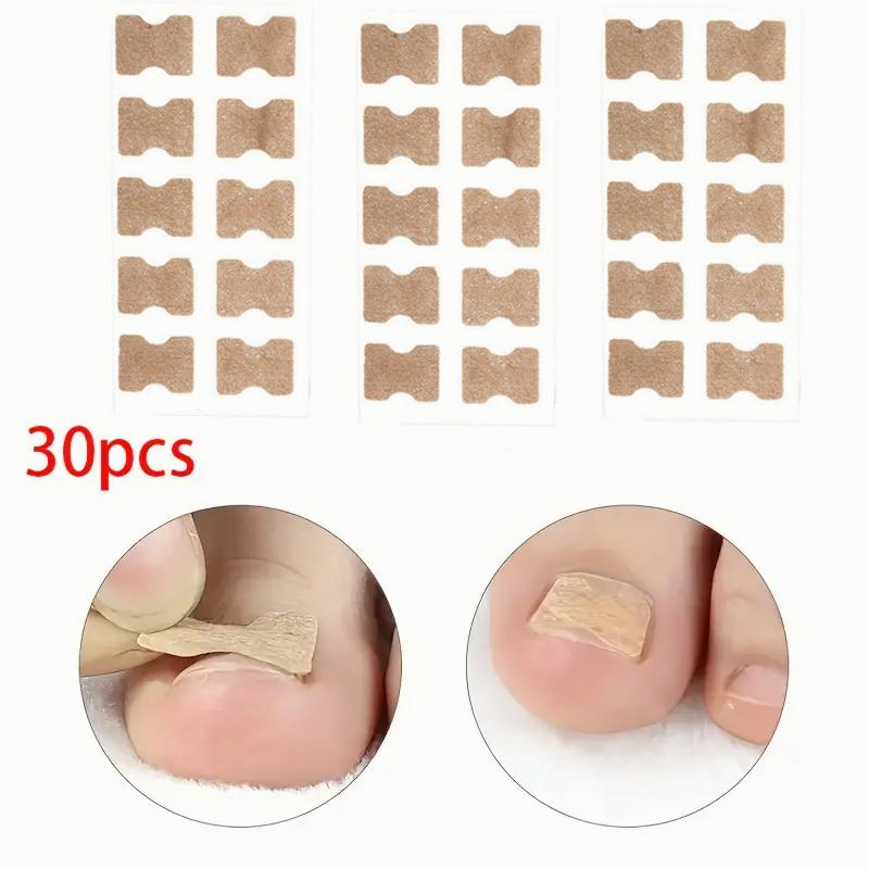 Ingrown Toenail Correction Patch, 30pcs/set Breathable Toe Nail Correction Strip, Professional Pedicure Tool for Home & Beauty Salon Use