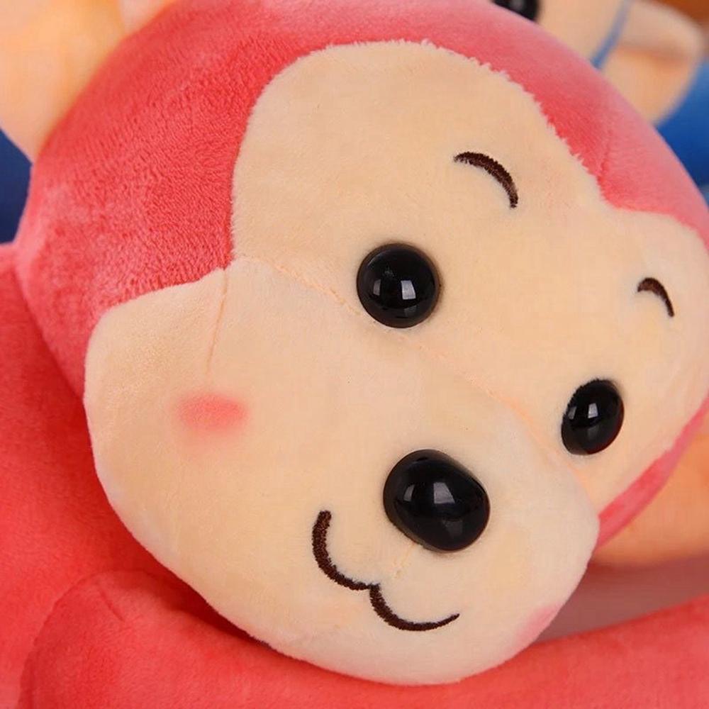 45cm Cute Long Arm Monkey Plush Toy 5 Color Anti-Collision Banana Can Tie Curtains With Monkey Doll  Decoration Christmas
