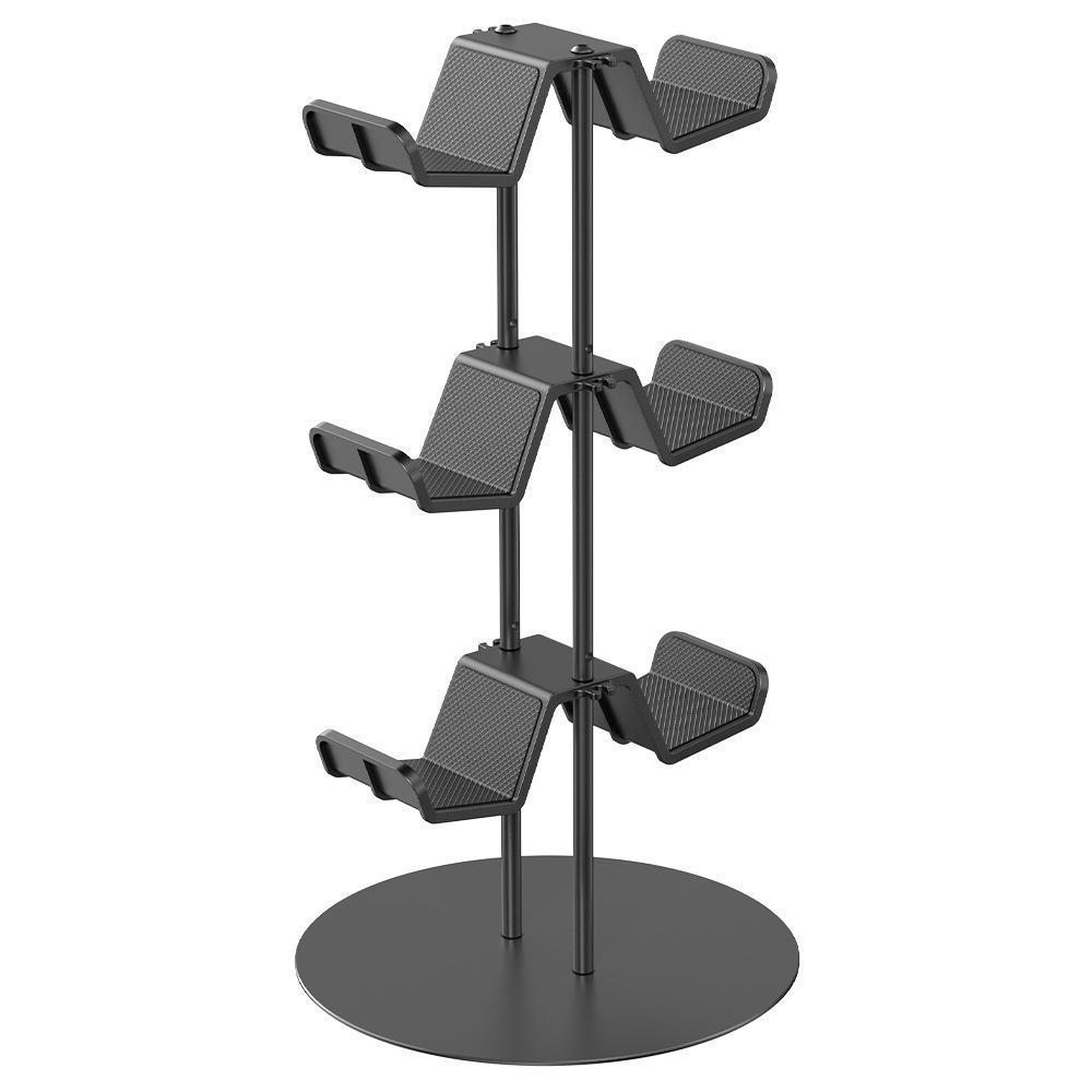 3-layer Game Controller Stand & Headphone Stand, Storage Stand For PS5 S4 Controller, Controller Holder Headset Stand Gaming Accessories, Headphone Hanger