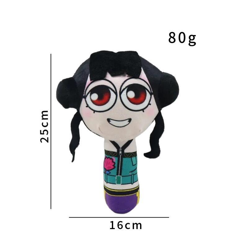 4Pcs Incredibox Sprunki K-Pop Demon Hunters Plush Set Soft Stuffed Dolls Cute Cartoon Toys Gift for Kids Fans