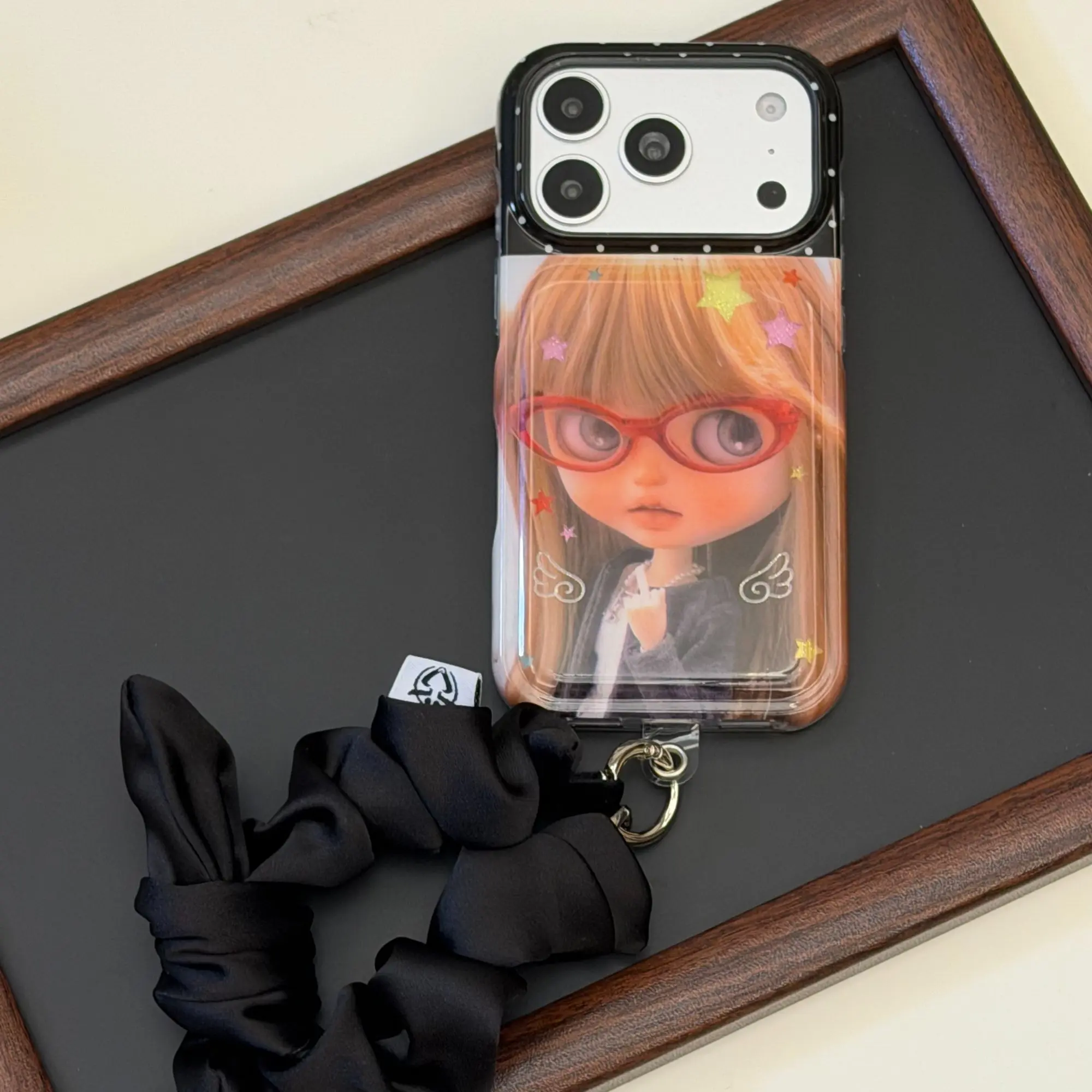 Vintage fashion Barbie doll case suitable for Apple 17/16 Pro Max, 15, anti-drop for girls